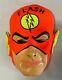 Vintage 1960s Dc Comics The Flash Vacuform Plastic Halloween Mask Rare