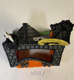 Vintage 1970's Halloween Haunted House Tissue Box Cover Rare