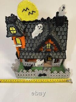 Vintage 1970's Halloween Haunted House Tissue Box Cover Rare