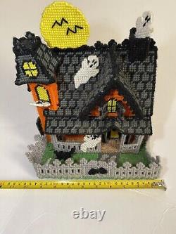 Vintage 1970's Halloween Haunted House Tissue Box Cover Rare