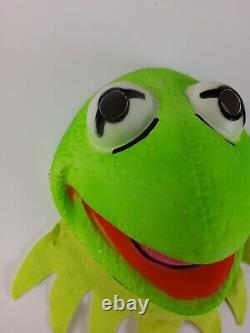 Vintage 1970s Kermit The Frog Muppets Halloween Costume Mask Only Cesar RARE