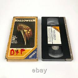 Vintage 1978 Halloween VHS Media 1st Halloween VHS Rare Horror USA Made Tested