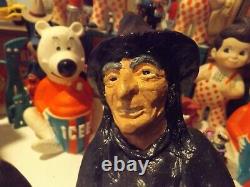 Vintage 1979 MCM HALLOWEEN WITCH CONTINENTAL STUDIOS CERAMIC / ARTIST RARE