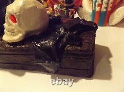 Vintage 1979 MCM HALLOWEEN WITCH CONTINENTAL STUDIOS CERAMIC / ARTIST RARE