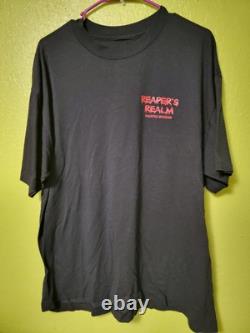Vintage 1980s Reaper's Realm Haunted Mansion House Single Stitch Rare Halloween