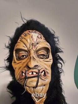 Vintage 1982 Rare Mask Be Something Studios Shrunken Head Voodoo