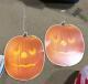Vintage 1983 Hallmark Stores Halloween Decor Die Cut Decoration Pumpkins Rare