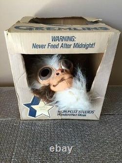 Vintage 1984 Don Post Gremlins GIZMO Mask. 1989 Don Post/Warner Brothers -RARE