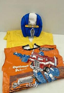 Vintage 1984 Transformers Optimus Prime Collegeville Costume Large 12-14 RARE