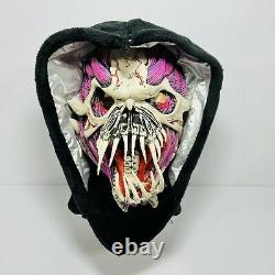 Vintage 1986 Be Something Studios Monster Alien Horror Halloween Mask Hood RARE