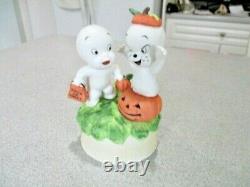 Vintage 1986 Casper the Friendly Ghost Halloween Trick or Treat music box RARE