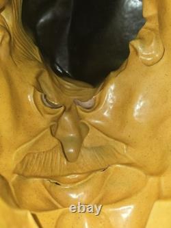 Vintage 1990 Rare Saddam Hussein Mask Cesar Masquerade Adult Halloween Costume