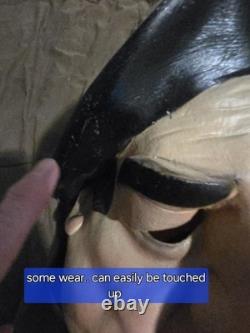 Vintage 1990 Rare Saddam Hussein Mask Cesar Masquerade Adult Halloween Costume