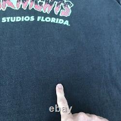 Vintage 1991 Halloween Horror Nights Universal Studios T Shirt XL RARE 1st HHN