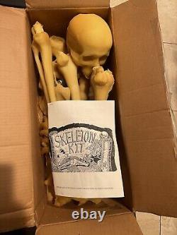 Vintage 1991 Halloween Michael Burnett Productions Extremely Rare Skeleton Kit