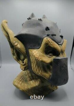Vintage 1993 Cinema Secrets Alien Reptile Mask Costume Halloween Rare