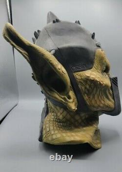 Vintage 1993 Cinema Secrets Alien Reptile Mask Costume Halloween Rare