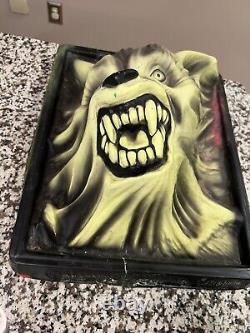 Vintage 1997 Marino Werewolf 3D Black Light Illusions Halloween Decor RARE