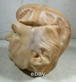 Vintage 2000 Cesar Donald Trump Adult Vinyl Halloween Mask Rare HTF