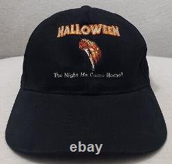 Vintage 2000 Halloween Movie Promo Hat Snapback Cap Michael Myers Horror RARE