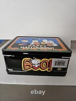 Vintage 2000 Peanuts Happy Halloween It's the Great Pumpkin Lunch Box Neca RARE