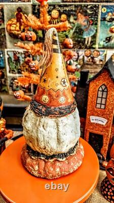 Vintage 2005 Johanna Parker/primitives By Kathy? Halloween Pumpkinman/hat (rare)