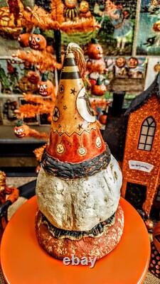 Vintage 2005 Johanna Parker/primitives By Kathy? Halloween Pumpkinman/hat (rare)