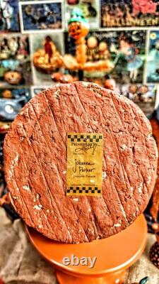 Vintage 2005 Johanna Parker/primitives By Kathy? Halloween Pumpkinman/hat (rare)