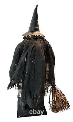 Vintage 30 inch Griselda Witch Made In The Philippines Halloween Decor RARE