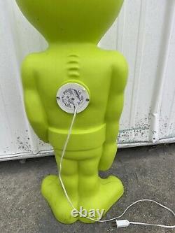 Vintage 36 Alien Blow Mold Light-up Decor Figure Halloween Rare! #1