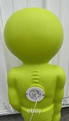 Vintage 36 Alien Blow Mold Light-up Decor Figure Halloween Rare! #1