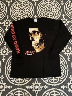 Vintage 90s Evil Dead 2 T Shirt Size XL Rare Akira Halloween Freddy Longsleeve T