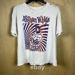 Vintage Afghan Whigs T shirt Large Late 80s Pre Big Top Halloween Very Rare