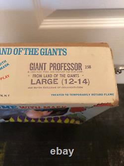 Vintage And Rare Land Of The Giants Giant Professor Halloween Costume