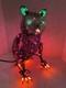 Vintage Animated Multi-motion Owl Light Up Indoor/outdoor Decor Halloween Rare