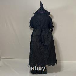 Vintage Animated Talking Witch With Black Cat 41 By Totally Ghoul Rare