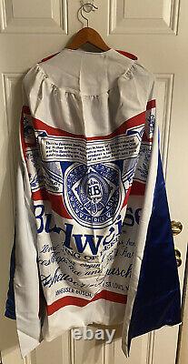 Vintage BUDWEISER Budman Costume Cape ONLY 1970s Very Rare Collectible Halloween