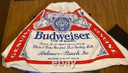 Vintage BUDWEISER Budman Costume Cape ONLY 1970s Very Rare Collectible Halloween