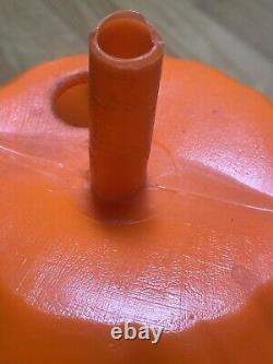 Vintage Bayshore Halloween Light Pumpkin Blow Mold Original Box Very Rare READ