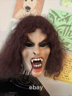 Vintage Be Something Studios Vampira Halloween Mask 1978 Rare