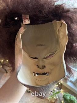Vintage Be Something Studios Vampira Halloween Mask 1978 Rare