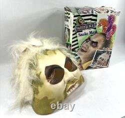 Vintage Beetlejuice Snake Mask Kenner 1990 WORKS! Halloween Super Rare Open Box