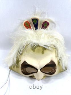 Vintage Beetlejuice Snake Mask Kenner 1990 WORKS! Halloween Super Rare Open Box