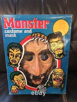 Vintage Ben Cooper Uncle Creepy and Cousin Eerie Boxed Costume set, RARE
