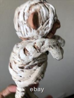 Vintage Bethany Lowe Hop Hop Jingle Boo Halloween MUMMY 7 Paper Mache Rare