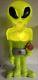 Vintage Blow Mold 36 Green Space Alien Withray Gun Rare Halloween Lighted Figure