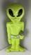 Vintage Blow Mold 36 Green Space Doomsday Alien Empire Ray Gun Rare Halloween