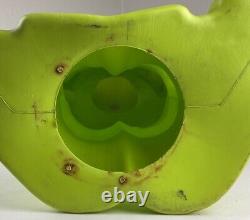 Vintage Blow Mold 36 Green Space Doomsday Alien Empire Ray Gun Rare Halloween