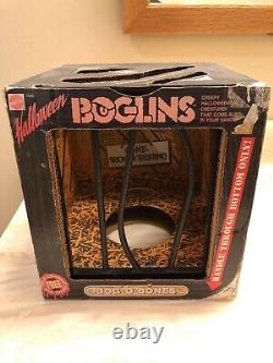 Vintage Boglins Bog o Bones Halloween Rare With Box 1980s