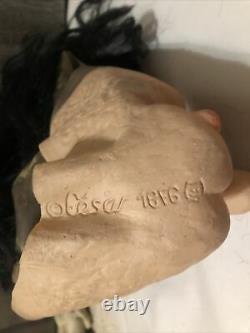 Vintage Cesar 1976 Mask Old Witch Very Rare